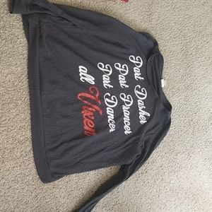 Long sleeve christmas tee.